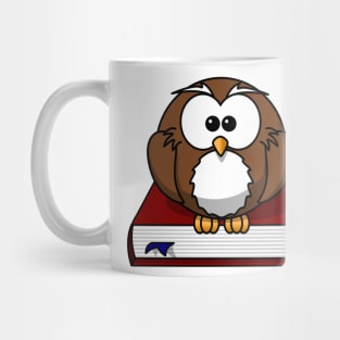 Reading Owl Mug